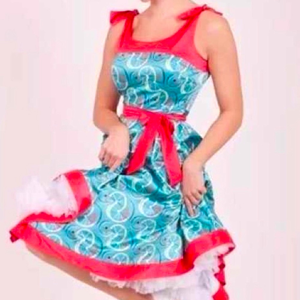 Tatyana “Swing it” Bicycle 🚲 Pin Up Dress